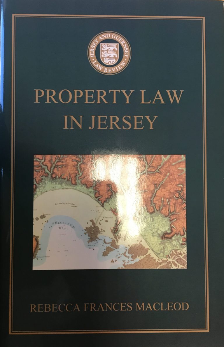 Jersey and Guernsey Law Review Publications Institute of Law Jersey